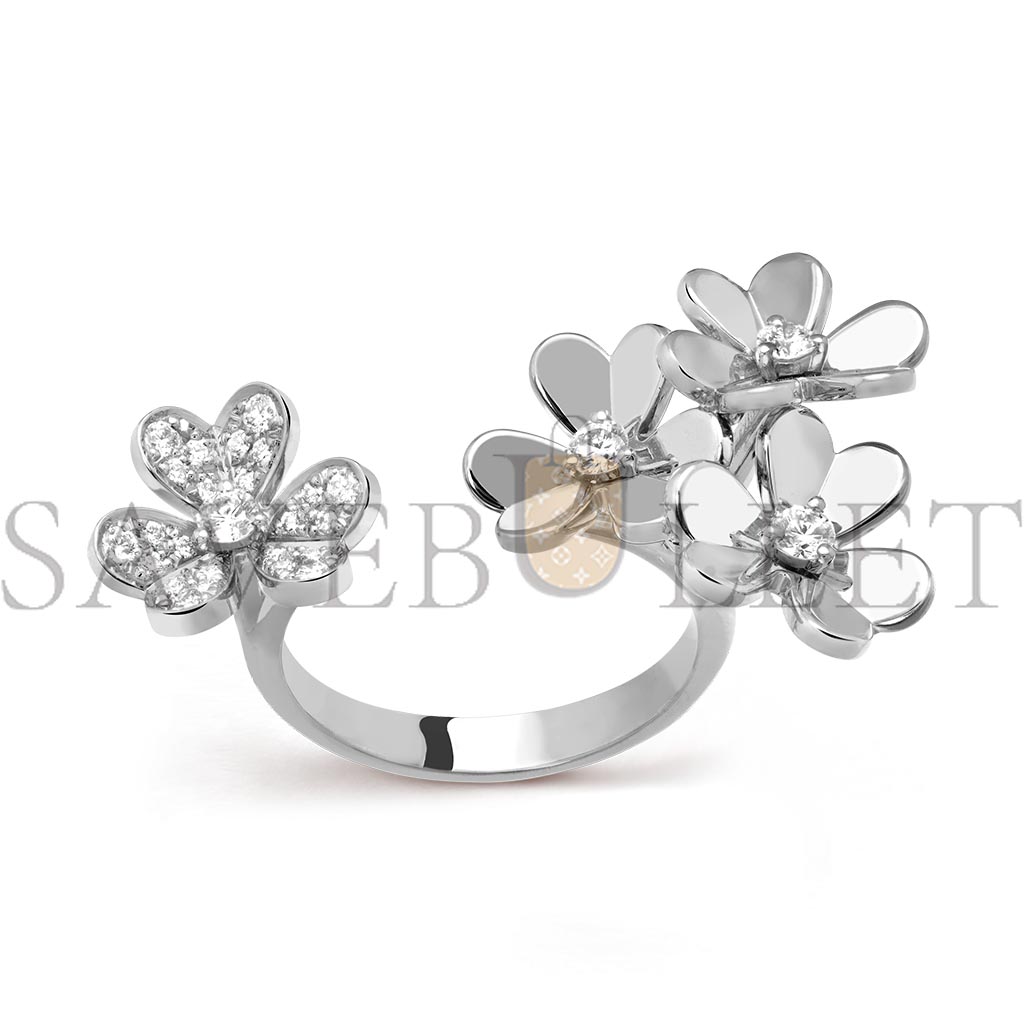 v*n cl*f arpels frivole between the finger ring - white gold, Di*m*nd  vcarp6l000